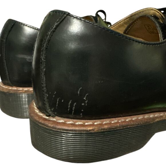 Dr. Martens Doc Leigh Black 5-Eye Toe‎ Cap Oxfords Shoes Men’s US 9 See Desc!!